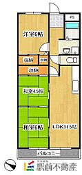 グレイシス 3LDKの間取図画像