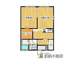 ハイムA&Y1 1LDKの間取図画像