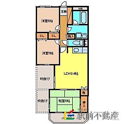 アーバンプレイスM 3LDKの間取図画像