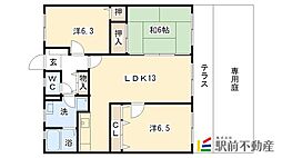 ルミエール'98 3LDKの間取図画像