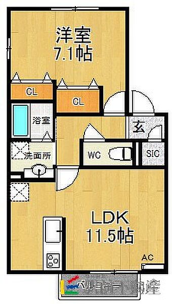 同じ建物の物件間取り写真 - ID:240027476093