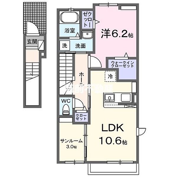 同じ建物の物件間取り写真 - ID:240027944867