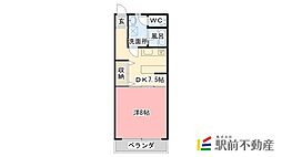 間取図画像 1DK