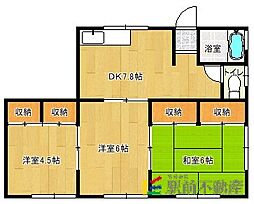CERTO神埼 3DKの間取図画像