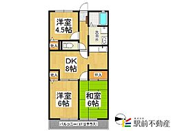 間取図画像 3DK