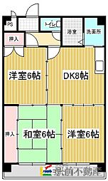 間取図画像 3DK