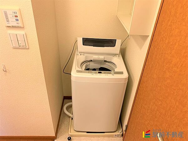 画像21:洗濯機付