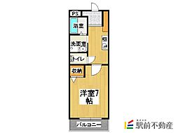 間取図画像 1K