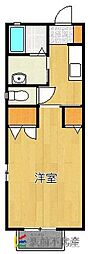 セピアコート白水ヶ丘 1Kの間取図画像