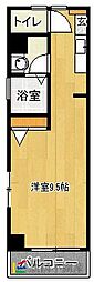 ライフステージ壱番館 ワンルームの間取図画像