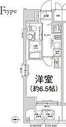 エスリード江坂江の木町 1Kの間取図画像