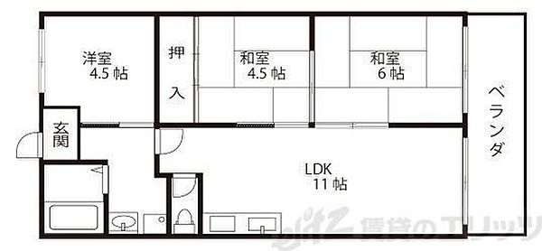 同じ建物の物件間取り写真 - ID:227079086952