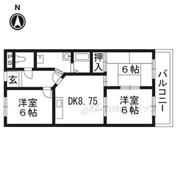 同じ建物の物件間取り写真 - ID:227082433081