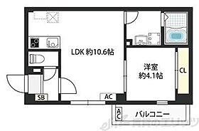 Raffine朝日が丘町  ｜ 大阪府吹田市朝日が丘町2-7（賃貸マンション1LDK・1階・35.77㎡） その2