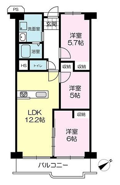 間取り：328000678767