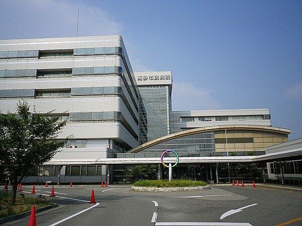 高砂市民病院 徒歩7分。 520m