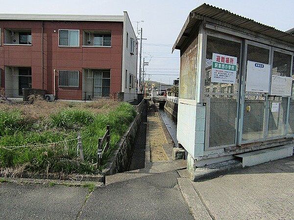 敷地東側