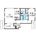 S-RESIDENCE平尾WEST4階31.2万円