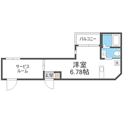 間取図画像 ワンルーム