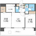 QuintetMinamiFukuoka5階12.1万円