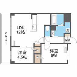 CasaFelice 2LDKの間取図画像