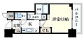 エステムプラザ難波WESTリバークロス8階6.5万円