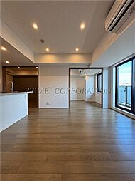 ザ・パークハビオ神楽坂レジデンスSouth 10階2LDKのリビング/ダイニング