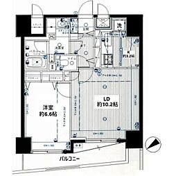 ライオンズマンション上池袋第2 1LDKの間取図画像