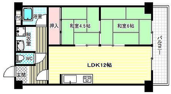 同じ建物の物件間取り写真 - ID:227073518341