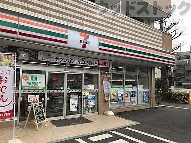 セブン-イレブン 練馬南田中4丁目店 徒歩5分。 400m