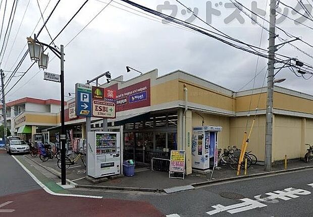 いなげやエスビィ・プラス練馬東大泉店 徒歩10分。 770m