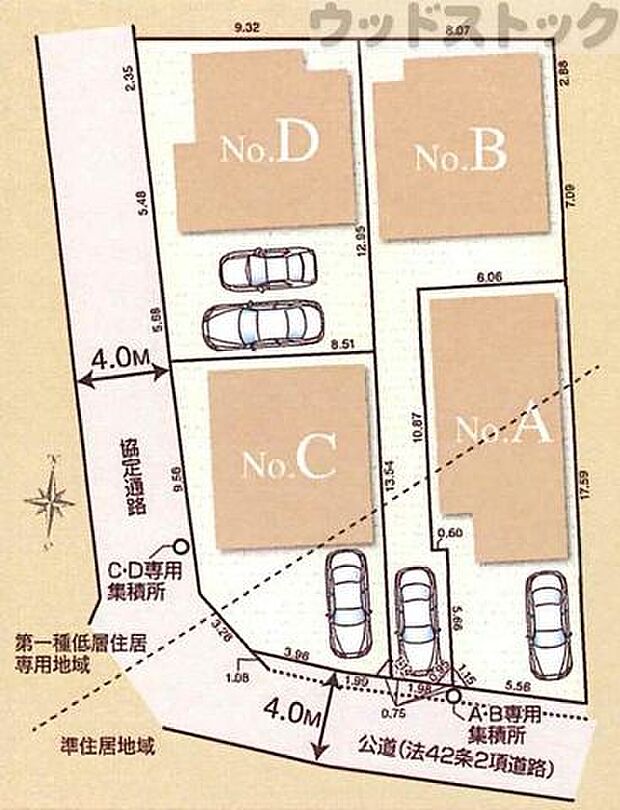 区画図