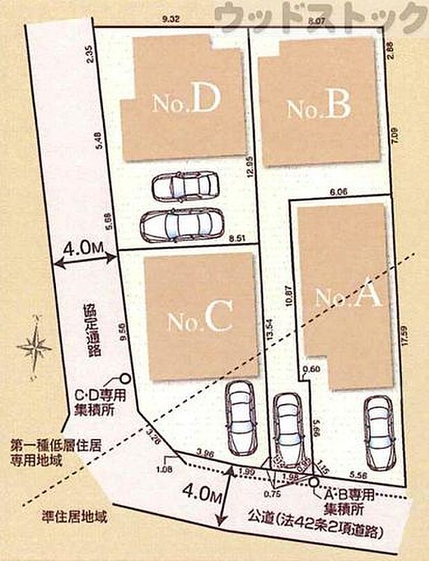 区画図