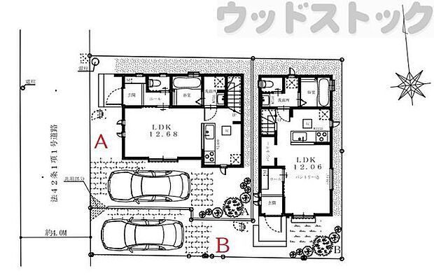 区画図