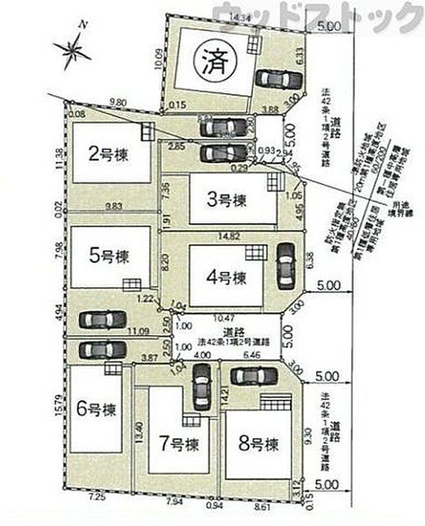 区画図