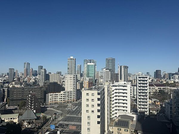 -眺望-高層階ならではの開放感ある眺望。都心を感じる景色です。
