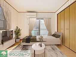 京王線 聖蹟桜ヶ丘駅 3.2kmの賃貸アパート 2階1Kのリビング/ダイニング