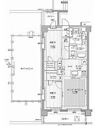 Ｎステージ東小金井 5階2LDKの間取り