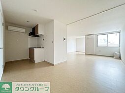 バウムハウス本宿 303 2階ワンルームのリビング/ダイニング