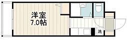 ア・ビヤントキヨ 1Kの間取図画像
