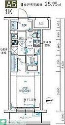 川崎市多摩区生田2丁目マンション 1Kの間取図画像