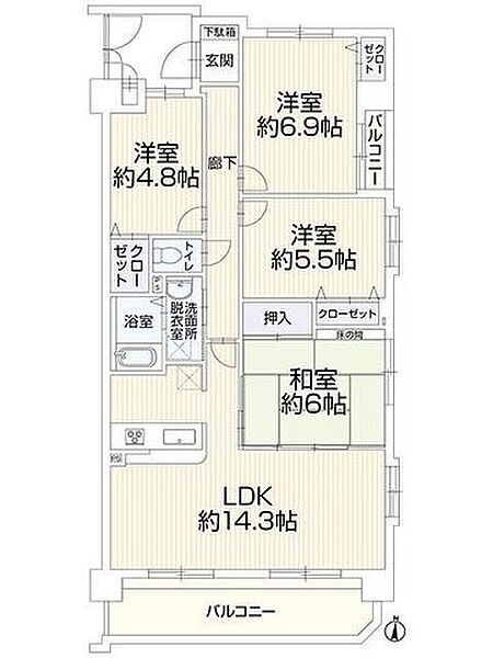 間取り：323000540839
