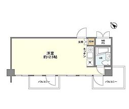 東京メトロ有楽町線 東池袋駅 徒歩9分の賃貸マンション 7階ワンルームの間取り