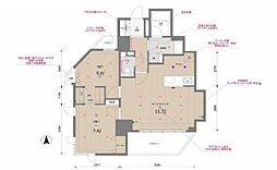 東京メトロ丸ノ内線 池袋駅 徒歩10分の賃貸マンション 9階2LDKの間取り