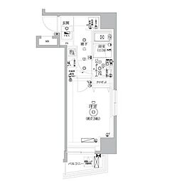 セジョリ桜台駅前 7階1Kの間取り