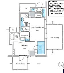 都営三田線 西巣鴨駅 徒歩6分の賃貸マンション 16階1LDKの間取り