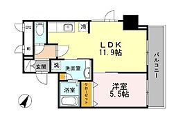 都営三田線 巣鴨駅 徒歩5分の賃貸マンション 8階1LDKの間取り