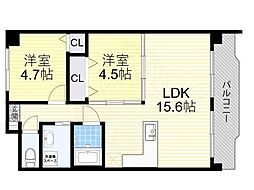 大阪モノレール本線 柴原阪大前駅 徒歩4分 2階/-