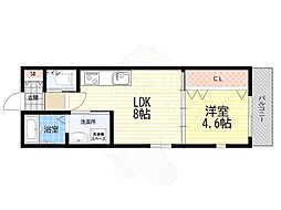 La vie belle 宝山町2 1階/-