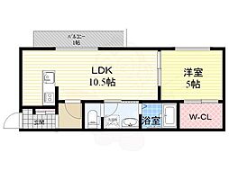 HERBE豊中曽根 3階/-